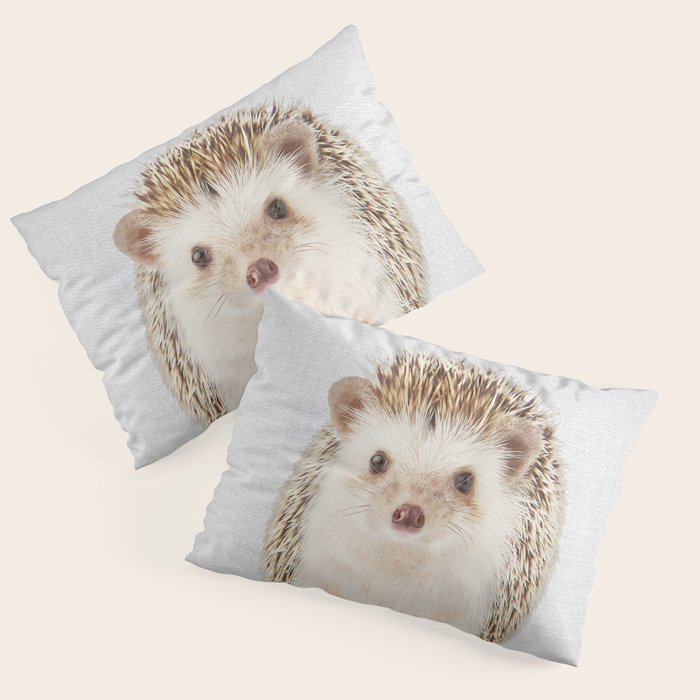 Hedgehog - Colorful Pillow Sham Gallery Image 3