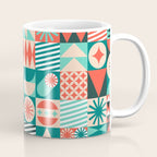 Mid Century Retro Holiday Coffee Mug Gallery Image 1