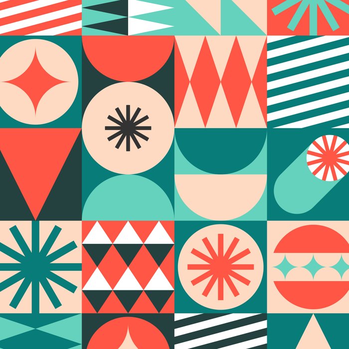 Mid Century Retro Holiday Coffee Mug Gallery Image 2