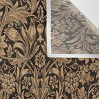 William Morris Pure Sunflower Brown Maple Lichen Vintage Pattern Wall Tapestry Gallery Image 3