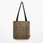 William Morris Pure Sunflower Brown Maple Lichen Vintage Pattern Tote Bag Gallery Image 2