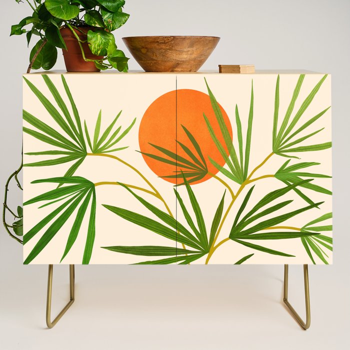 Harvest Moon Landscape Credenza Gallery Image 1