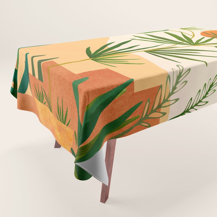 Harvest Moon Landscape Tablecloth Gallery Image 1
