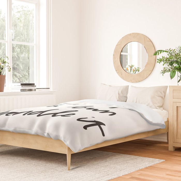 Put Your Hair Up & Handle It Duvet Cover Gallery Image 2