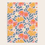 Vintage organic flower nature art pattern Poster Gallery Image 4