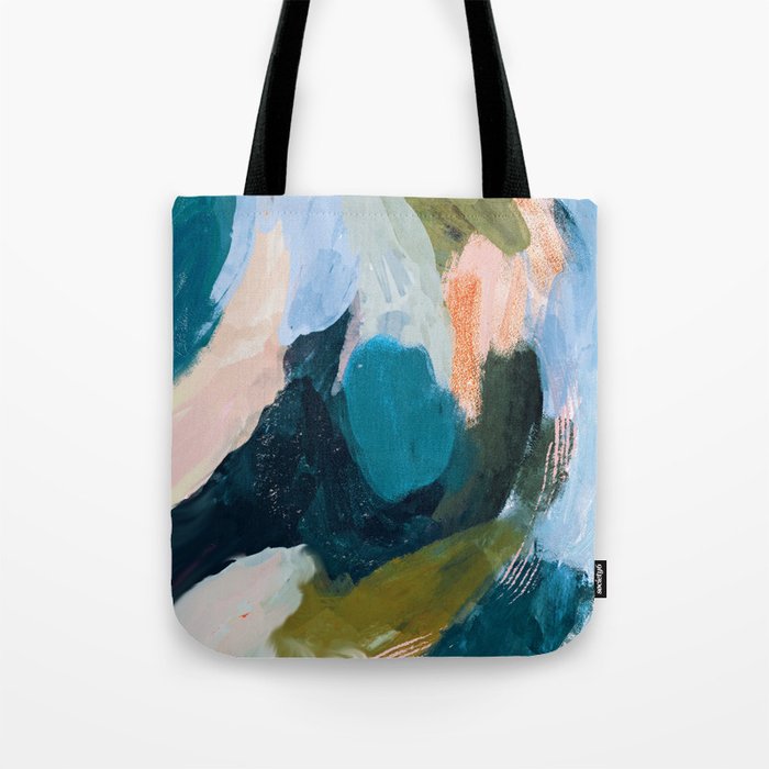 Joy In The Waiting | Abstract Tote Bag Gallery Image 1
