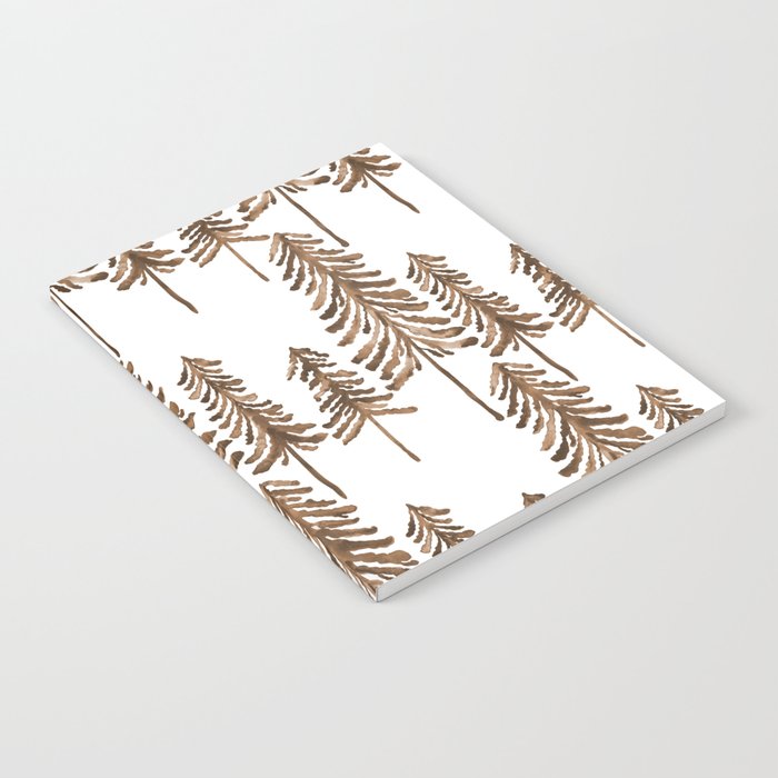 Pine Trees - Sepia Palette Notebook Gallery Image 2