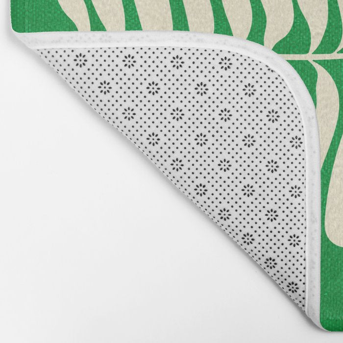 JAZZ FERNS 04 | Pine Green Matisse Edition Bath Mat Gallery Image 2