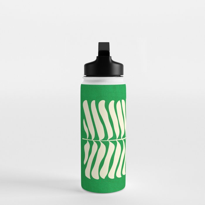 JAZZ FERNS 04 | Pine Green Matisse Edition Water Bottle Gallery Image 3