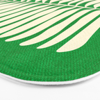 JAZZ FERNS 04 | Pine Green Matisse Edition Bath Mat Gallery Image 3