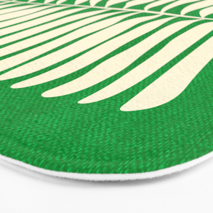 JAZZ FERNS 04 | Pine Green Matisse Edition Bath Mat Gallery Image 3