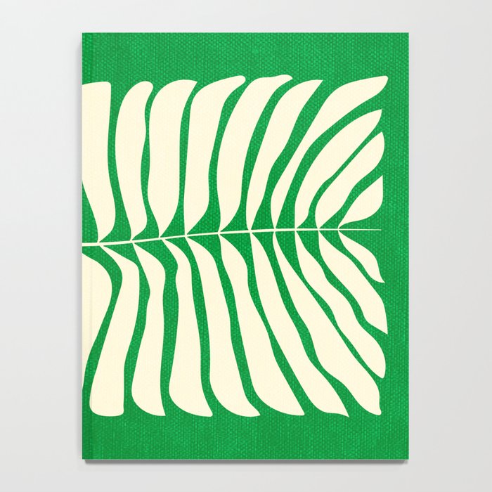 JAZZ FERNS 04 | Pine Green Matisse Edition Notebook Gallery Image 4