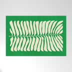 JAZZ FERNS 04 | Pine Green Matisse Edition Welcome Mat Gallery Image 1