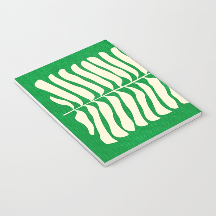JAZZ FERNS 04 | Pine Green Matisse Edition Notebook Gallery Image 3