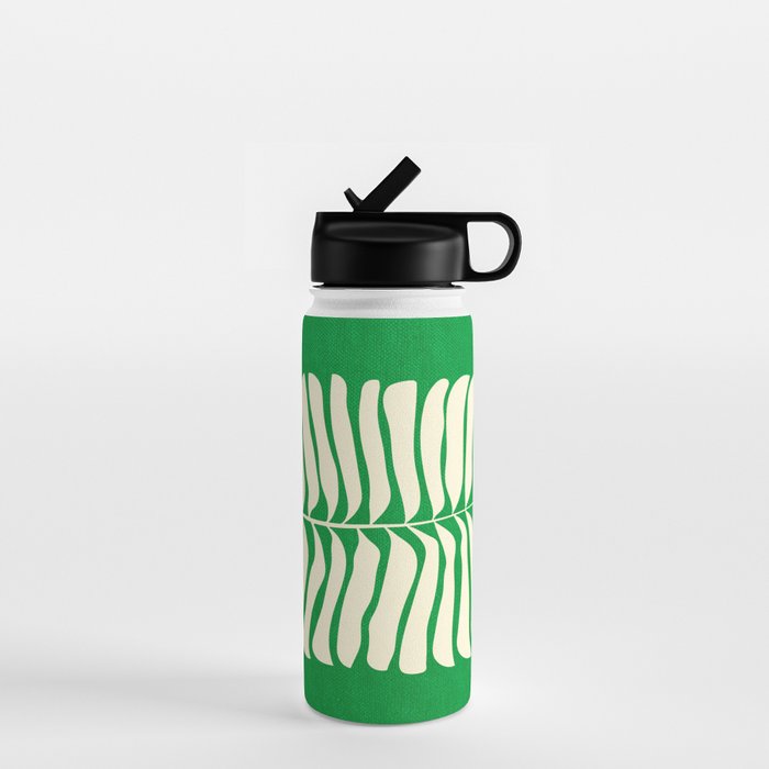 JAZZ FERNS 04 | Pine Green Matisse Edition Water Bottle Gallery Image 1
