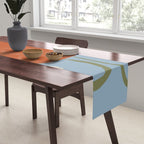 Blooming_Dropping and checkerboard   Table Runner Gallery Image 2