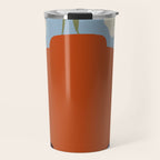 Blooming_Dropping and checkerboard   Travel Mug Gallery Image 1