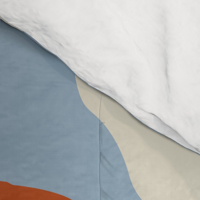 Blooming_Dropping and checkerboard   Comforter Gallery Image 4