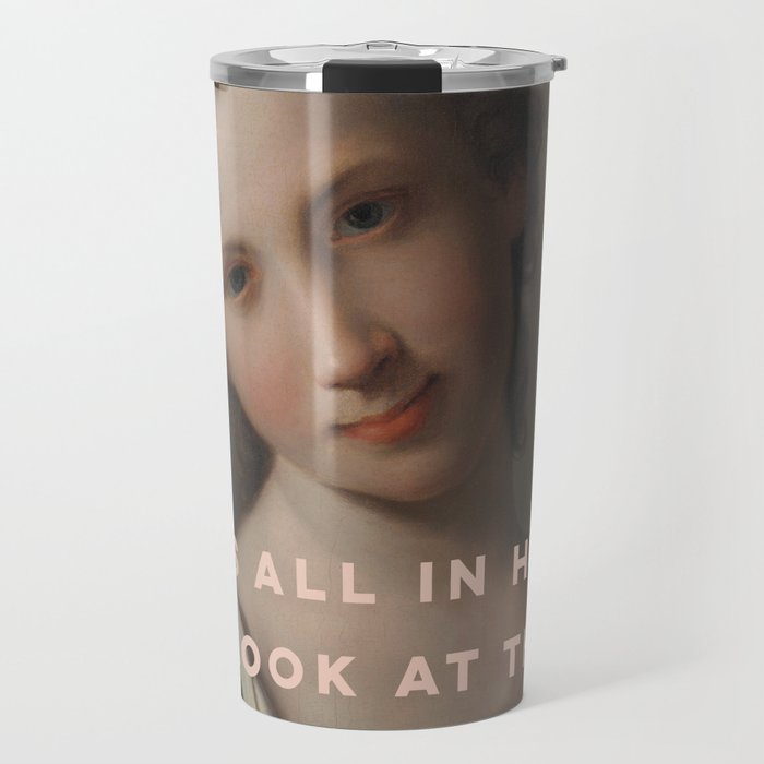 It's All In How You Look At Things Travel Mug Gallery Image 1