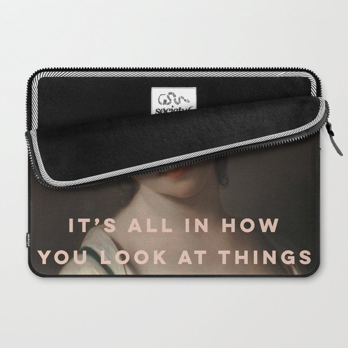 It's All In How You Look At Things Laptop Sleeve Gallery Image 2