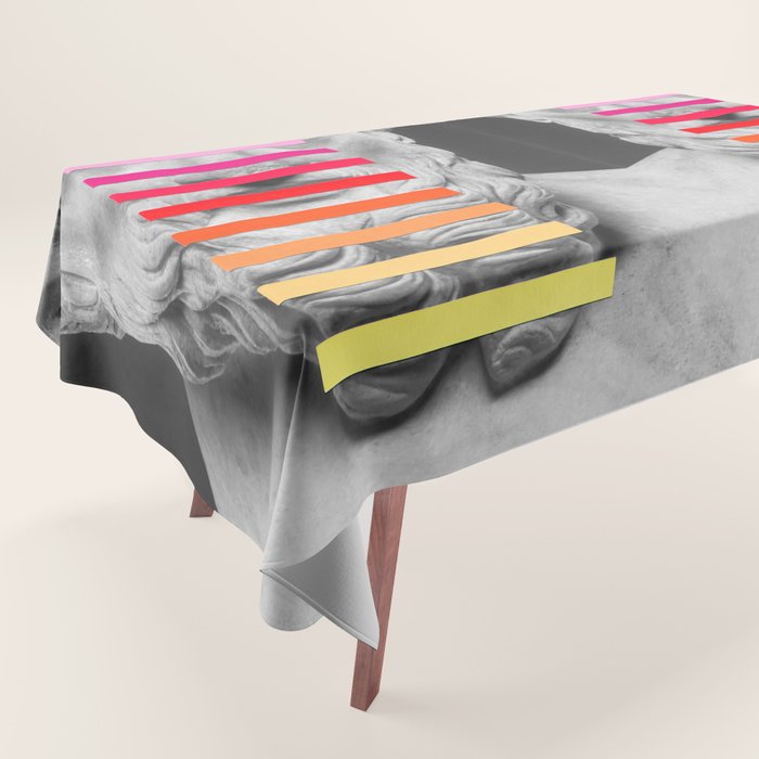 Sculpture With A Spectrum 2 Tablecloth Gallery Image 1