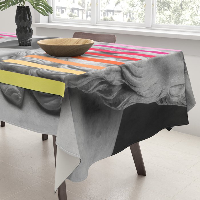 Sculpture With A Spectrum 2 Tablecloth Gallery Image 3