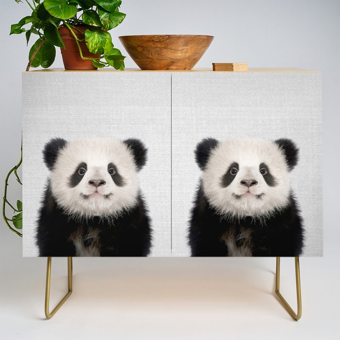 Panda Bear - Colorful Credenza Gallery Image 1
