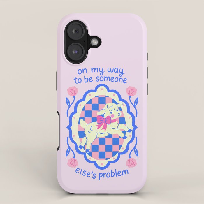 On My Way to Be Someone Else's Problem iPhone Case Gallery Image 1