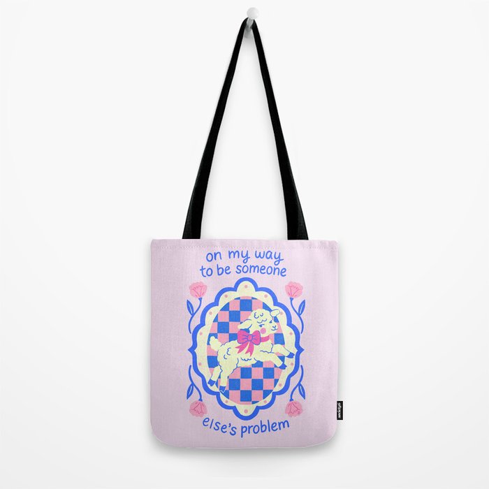 On My Way to Be Someone Else's Problem Tote Bag Gallery Image 2
