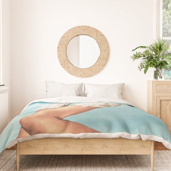 These Boots - Glitter Blue Sky Duvet Cover Gallery Image 3