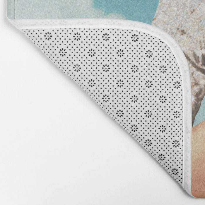 These Boots - Glitter Blue Sky Bath Mat Gallery Image 2