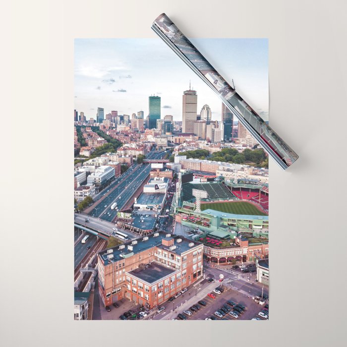 Boston City Wrapping Paper Gallery Image 1