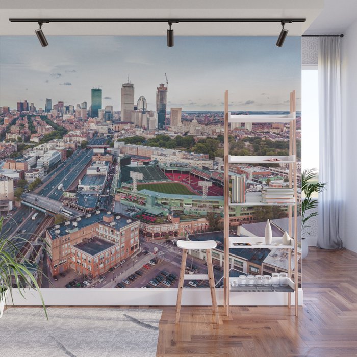 Boston City Wall Mural Gallery Image 1