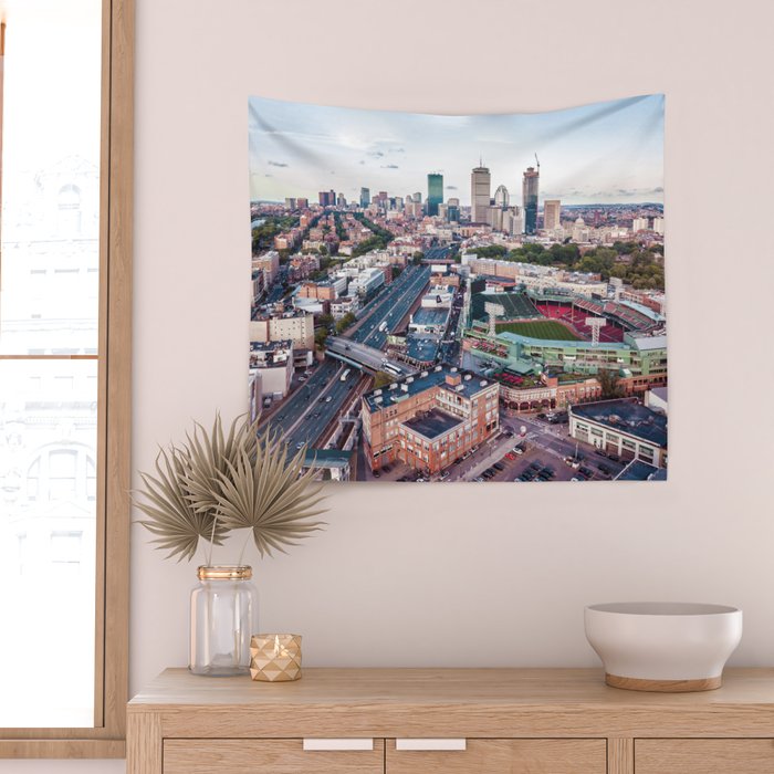 Boston City Wall Tapestry Gallery Image 2