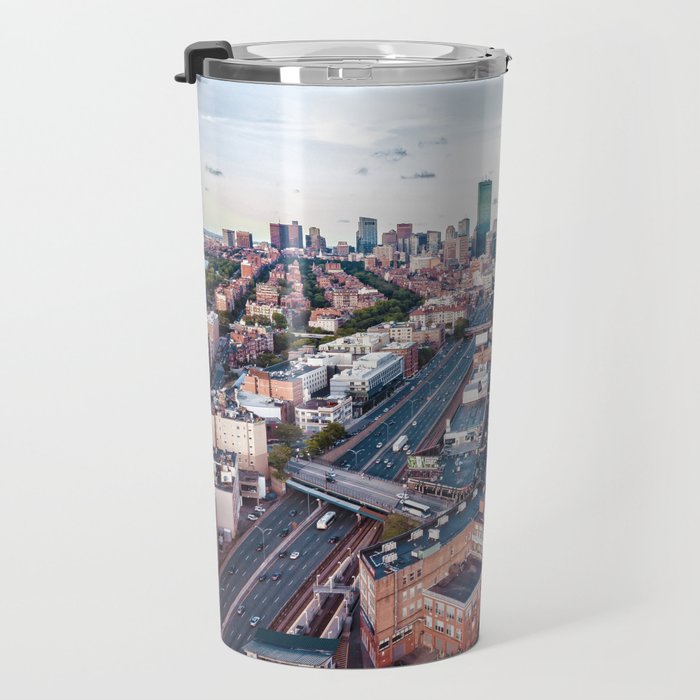 Boston City Travel Mug Gallery Image 3