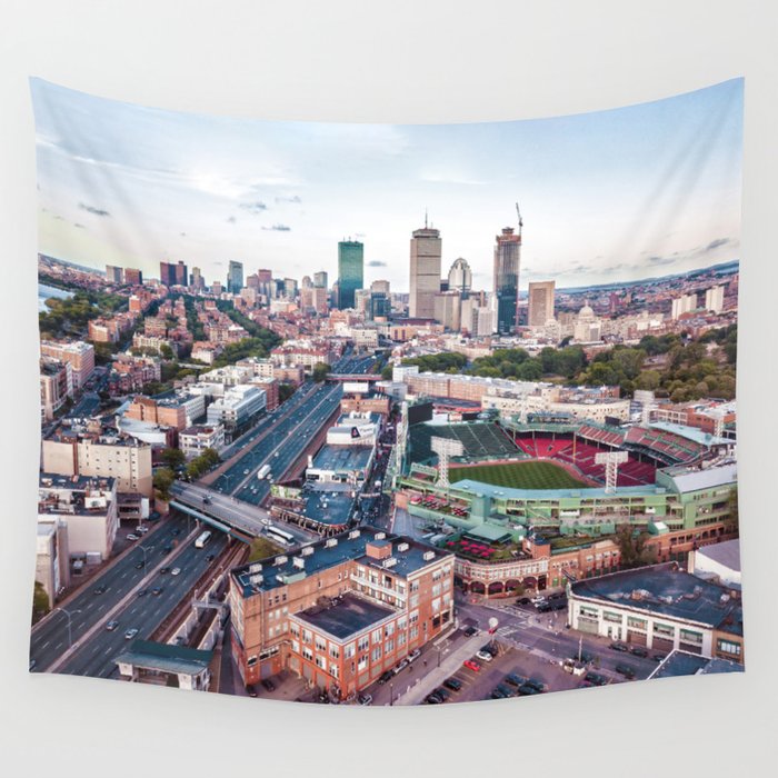 Boston City Wall Tapestry Gallery Image 4