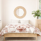 Zodiac Sign Astrology Toile Pattern Duvet Cover Gallery Image 3