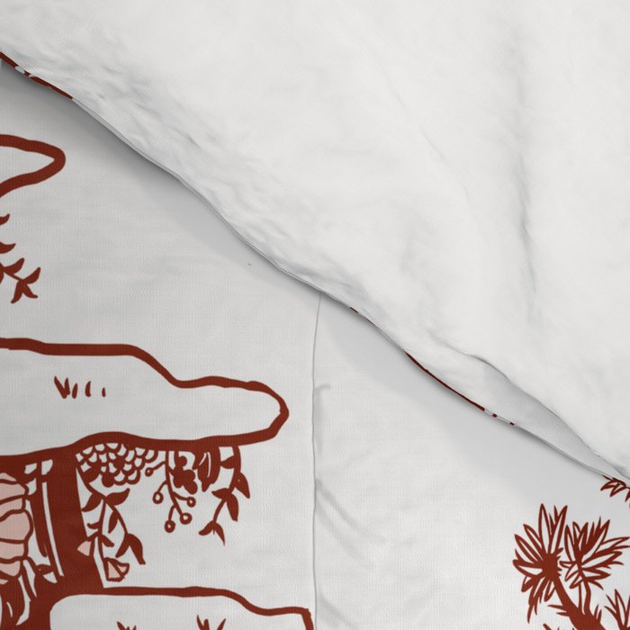 Zodiac Sign Astrology Toile Pattern Comforter Gallery Image 4