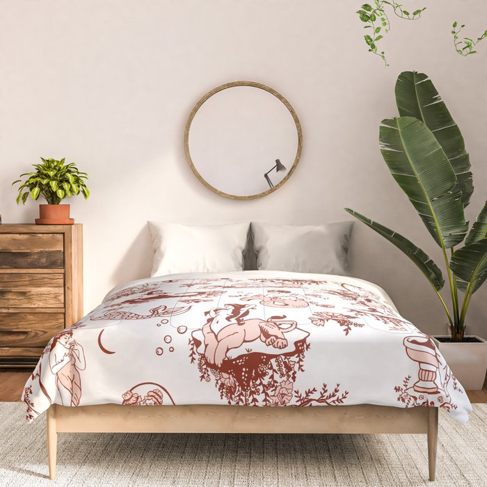 Zodiac Sign Astrology Toile Pattern Comforter Gallery Image 3