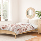 Zodiac Sign Astrology Toile Pattern Duvet Cover Gallery Image 2
