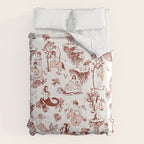 Zodiac Sign Astrology Toile Pattern Comforter Gallery Image 6