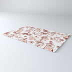 Zodiac Sign Astrology Toile Pattern Rug Gallery Image 3