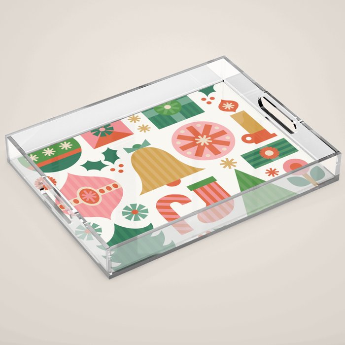 Gifts of Christmas Acrylic Tray Gallery Image 1