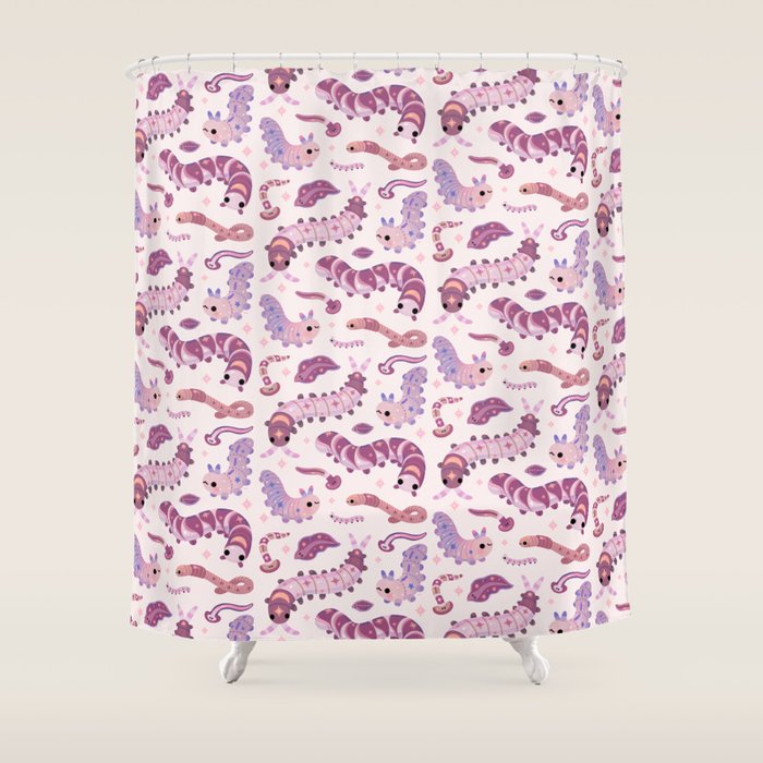 Twinkle twinkle long bugs Shower Curtain Gallery Image 1