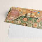 Klimt Cat with Green Eyes Wrapping Paper Gallery Image 2
