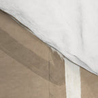 Abstract beige line art botanical Comforter Gallery Image 4