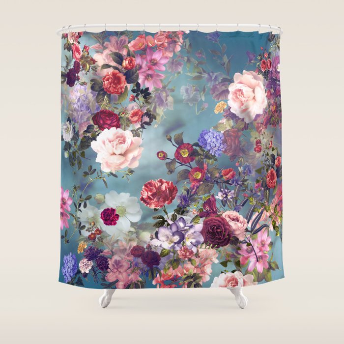 Beautiful Garden 2 Shower Curtain Gallery Image 1