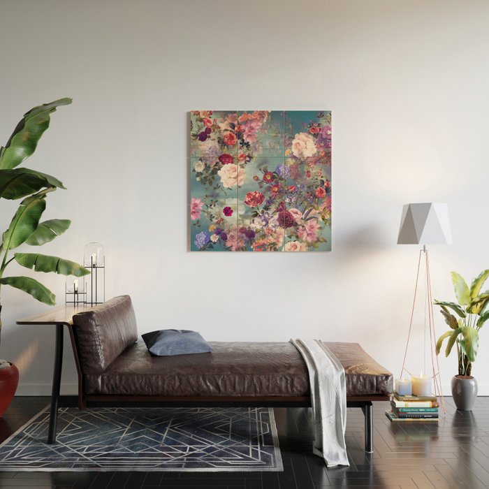 Beautiful Garden 2 Wood Wall Art Gallery Image 2