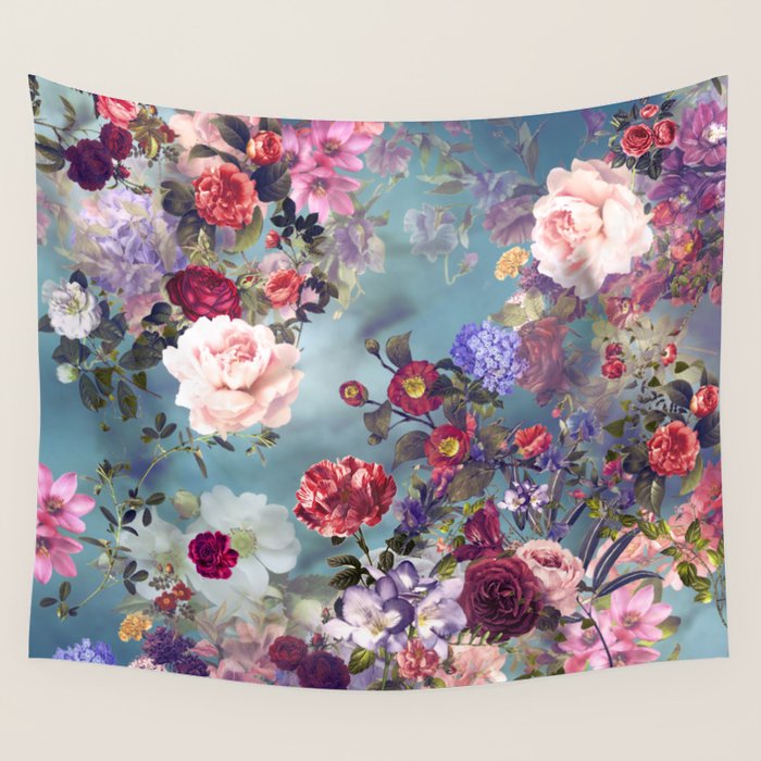 Beautiful Garden 2 Wall Tapestry Gallery Image 1