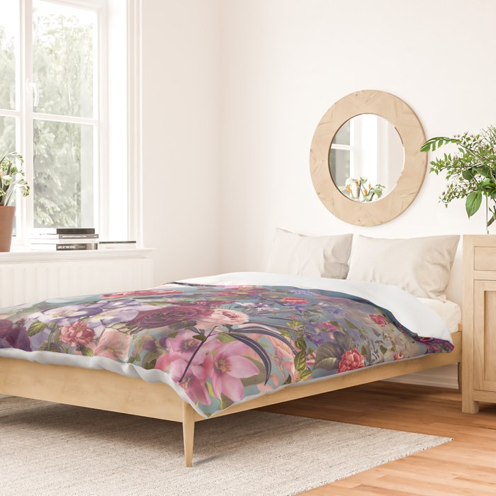 Beautiful Garden 2 Duvet Cover Gallery Image 2